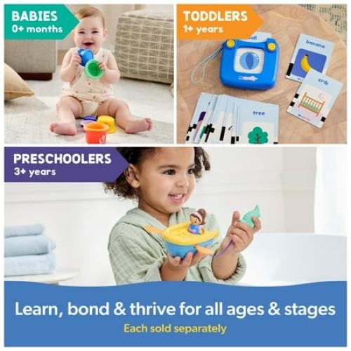 Ms. Rachel First Words Talking Flash Cards with Electronic Reader, 100 Words for Infants Ages 1 and up