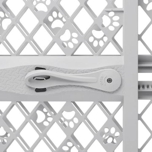 North States MyPet Plastic Paws Portable Petgate, Expands to 40 Wide