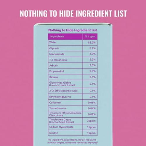Good Molecules Brightening Toner 4 Fl. Oz! Formulated with Tranexamic Acid and 4% Niacinamide! Improves The Appearance of Age Spots, Acne Scars, Hyperpigmentation, and Sun Damage!