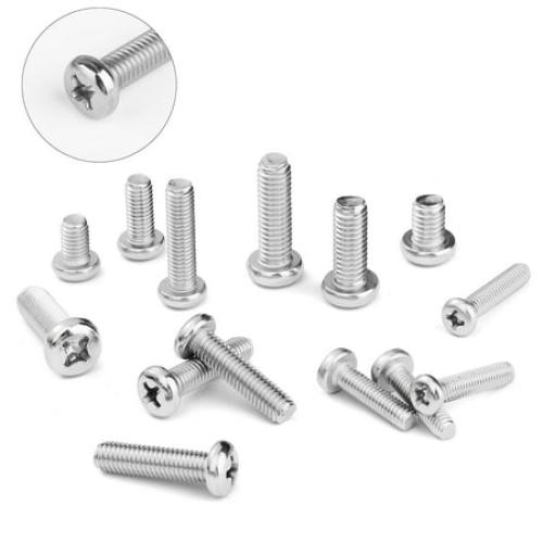 Mr. Pen- Nuts and Bolts Assortment Kit, 810 pcs, Stainless Steel M3 M4 M5 M6 Phillips Pan Head Assorted Nuts and Bolts