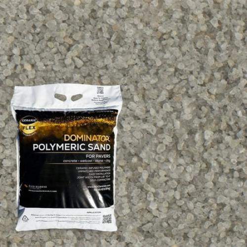 DOMINATOR 40 Lb. Titanium Gray Polymeric Sand, Premium, High-Performance Paver Joint Sand with Ceramic Flex