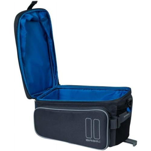 Basil Sport Design Trunk Bag - 7-15L MIK Mount Graphite