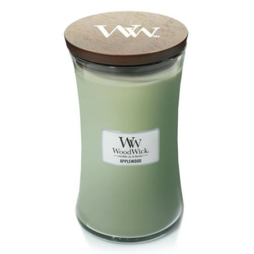WoodWick Large Hourglass Candle, Applewood