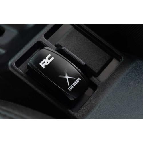 Rough Country Laser Whip Light Kit w/Remote | UTV/ATV | Multi-Function - 78870