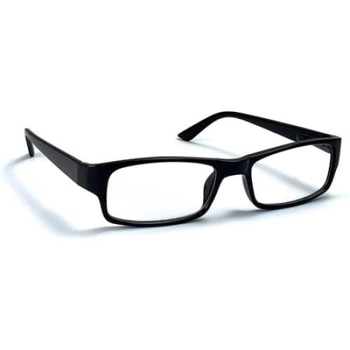 Boost Eyewear 6 Pack Reading Glasses, Traditional Black Frames, for Men and Women, with Comfort Spring Loaded Hinges, Black, 6 Pairs ( 2.25)