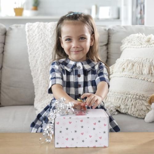 Amitie Lane Itsy Unicorn Musical Jewelry Box, Unicorn Charm Bracelet, Girls Ages 6 , Mint Green