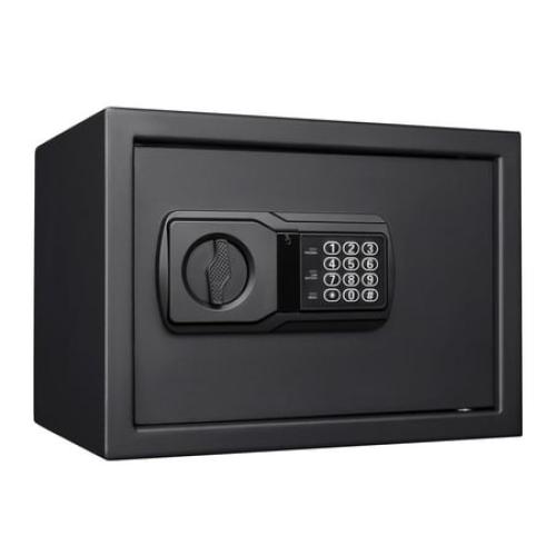 Pen   Gear Safes Model 44E20 with Electronic Lock, Backup Key, 1 Shelf, Black