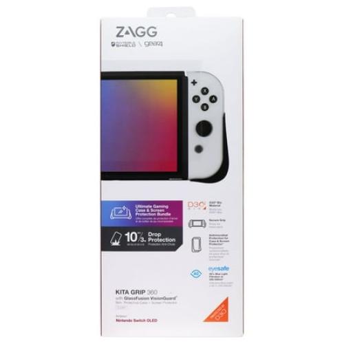 Kita Grip 360 with GlassFusion VisionGuard Case Nintendo Switch OLED