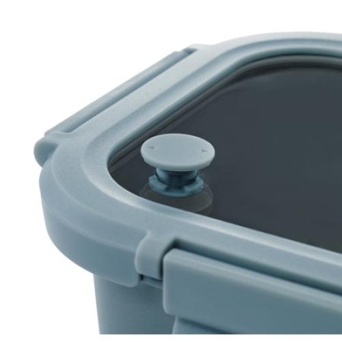 (incomplete set) Safdie & Co. 10-piece Ceramic Food Storage Set-Blue