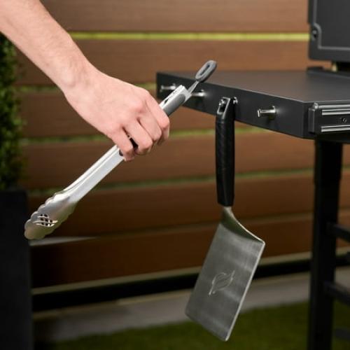 Blackstone Original 4-Burner 36 Propane Omnivore Outdoor Griddle with Hood and Folding Side Shelves ( scratch’s see the pictures )