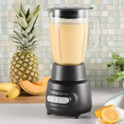Mainstays Glass Jar 5 Speed Blender with 6-Cup Jar (48Oz) Capacity,New