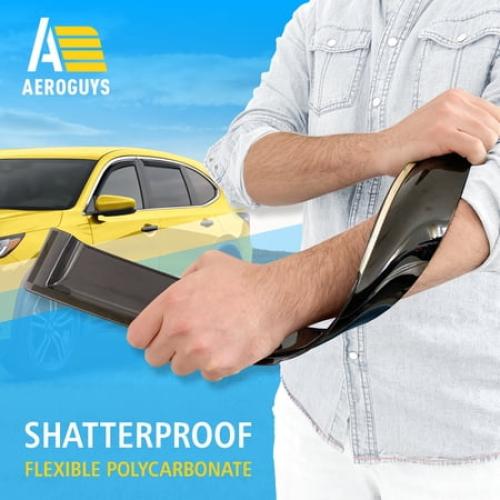 AEROGUYS Extra Durable Window Deflectors In-Channel Window Visors Rain Guards Fit for Acura MDX 2022-2026, Sun Visors, Wind Vent for Shades, Exterior Car Accessories - 4 pcs. AG0990