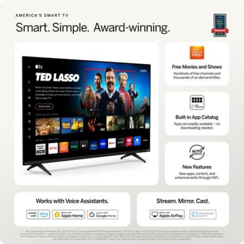 VIZIO 24 Class D-Series FHD LED Smart TV for Gaming and Streaming, Bluetooth Headphone Capable (Online Only) D24fM-K01