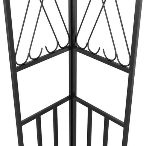 vidaXL Gazebo 9.8'x13.1' Anthracite Fabric, 48008