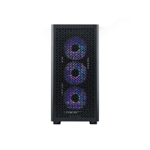 Cooler Master Elite 502 ATX High Airflow Minimalist PC Case, 410mm GPU Max, Compatible RTX 5090|RX 7090 XT, 360mm AIO Max, Type C, Tempered Glass, Triple 120mm aRGB PWM Fan, Intakes Grill