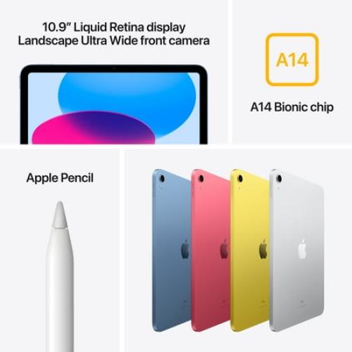 2022 Apple 10.9-inch iPad Wi-Fi 256GB - Blue (10th Generation)