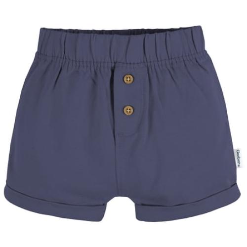 Gerber Baby Neutral Knit Shorts, 3-Pack, Sizes 12M