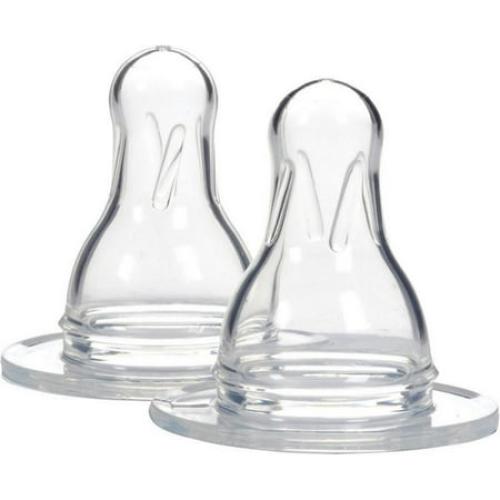 4 Pack - Dr. Brown's Original Nipple, Level 3 (6m ) 2 ea