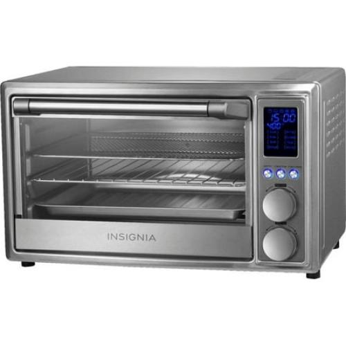 Insignia™ - 6-Slice Toaster Oven with Air Frying - Stainless