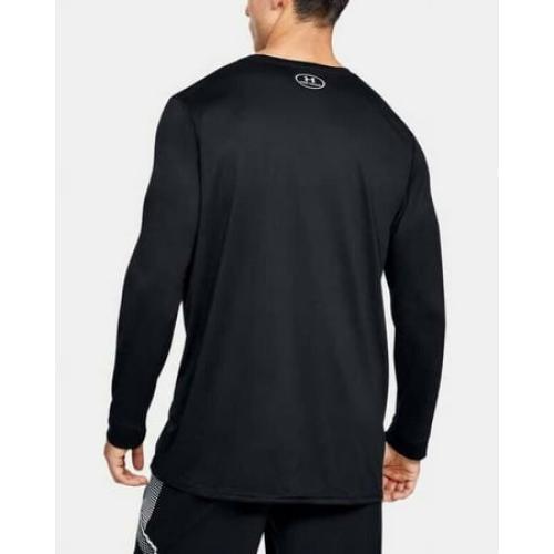 Size Small  Color Black ,Under Armour Men's UA 2.0 Long Sleeve Locker Tee 1305776-001 Black