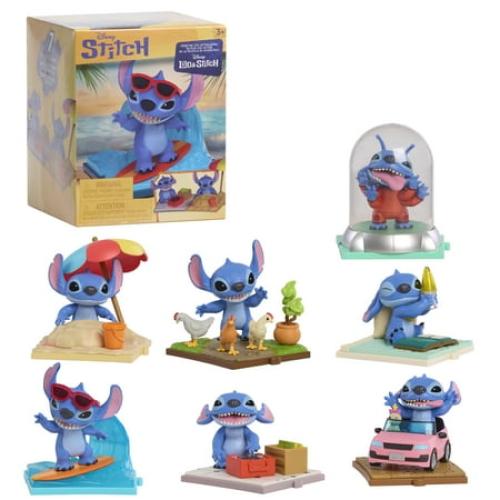 Disney Stitch Live-Action Movie Time 3-inch Collectible Figures, Kids Ages 3 and up