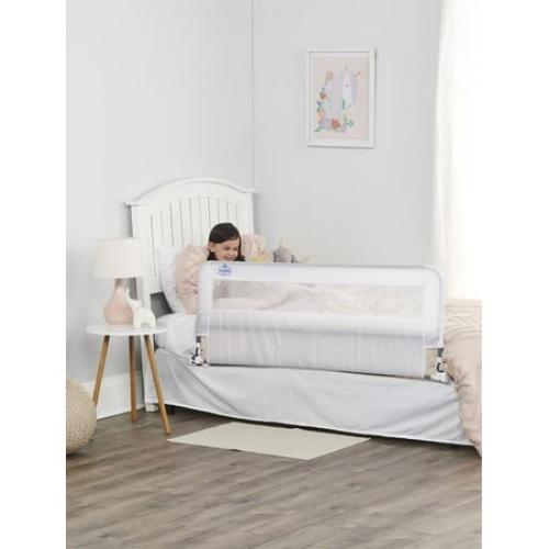 Regalo Extra Long Hideaway Bedrail, Gray Baby Safety Rail, Safety Bed Rail