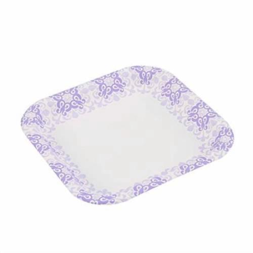 Brand Buzz Glad Everyday Paper Disposable Plates - Pack of 50