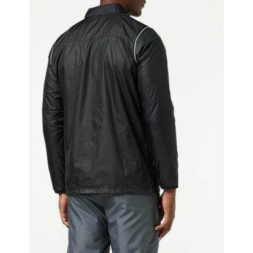 Size Medium Nike Men's Park 20 Rain Jacket, BV6881-010 Black/White, Medium