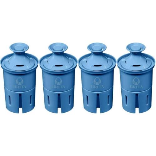 Brita Elite Replacement Water Filter for Pitchers and Dispensers, 4 Pack