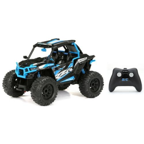 New Bright (1:14) Polaris RZR Battery Radio Control, 2.4GHz USB Blue, 1475U-2B