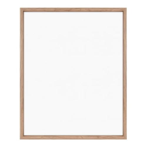 MCS Canvas Float Frames 16x20 Frame, Black Frame for Finished Canvases, Vertical & Horizontal Wall Hanging Large Frame with Adhesive for Canvas Paintings (1-Pack)