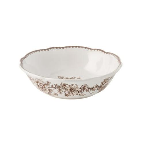 The Pioneer Woman Agatha 12-Piece Stoneware Dinnerware Set, Brown