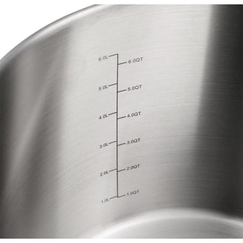 Tramontina 8-Quart Stainless Steel Tri-ply Base Multicooker with Pasta Insert