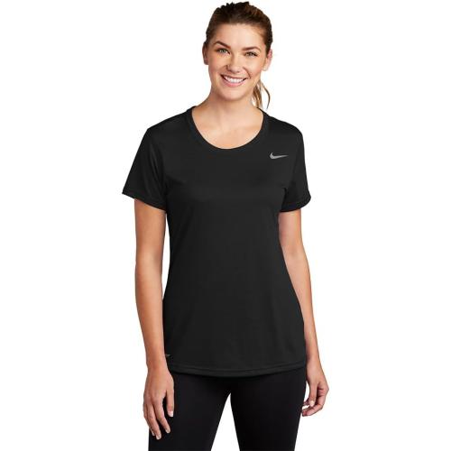 X Small Nike Womens SHORT SLEEVE LEGEND T SPF 20 Regular Short Sleeve Top