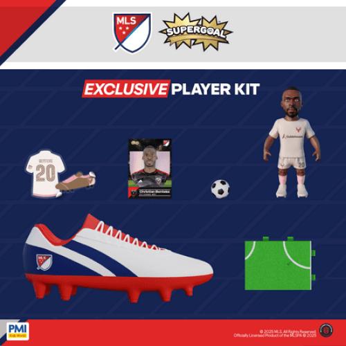 Supergoal MLS Mini Action Figure in a Shoe Capsule
