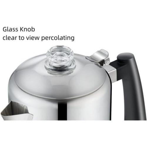 8-Cup Stainless Steel Classic Stovetop Coffee Percolator