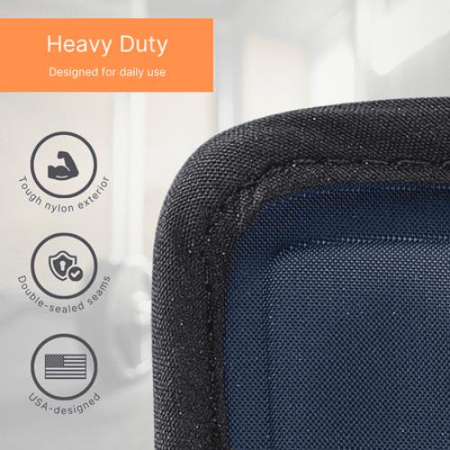 10.5x14.5 Blue Pack of 2 FlexiKold Gel Ice Pack w/Straps (Standard Large: 10.5 x 14.5) - Reusable Cold Therapy (for Pain and Injuries, wrap Around Knee, Shoulder, Back, Ankle, Neck, Hip, Wrist) - 6300 Cold-Strap