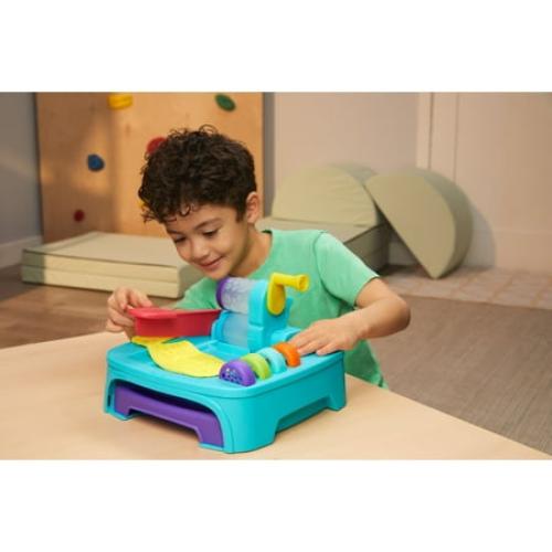 Wonder Factory Never Dry Dough Creation Station; Playset, Stamp, Roll Shape, Many Colors, Ages 2  - missing parts