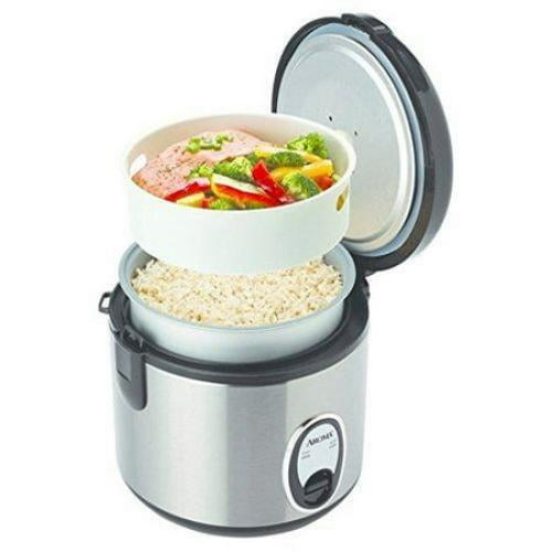 aroma 8 cup rice cooker - stainless steel arc-904sb 52059149