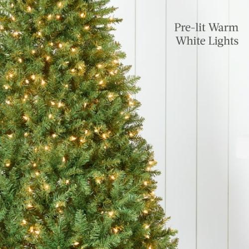 Best Choice Products 7.5ft Pre-Lit Hinged Douglas Full Fir Artificial Christmas Tree Holiday Decoration w/ 700 Lights