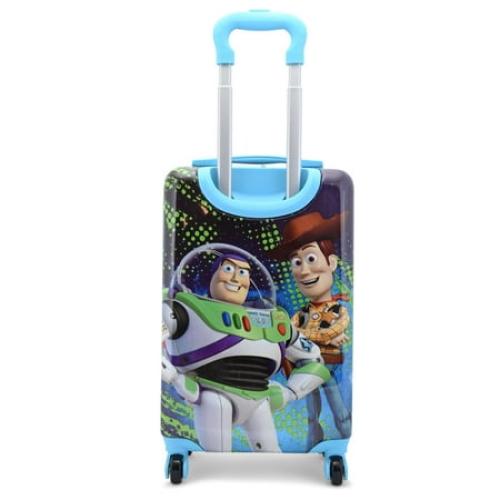 Disney Toy Story 20 Hardshell Luggage - Woody Buzz Cute & Durable Hard-side Suitcase for Travel with Spinner Wheels 20x12x8