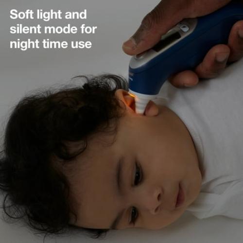 Navy Blue Braun ThermoScan 7  Connect Ear Thermometer, IRT6575US