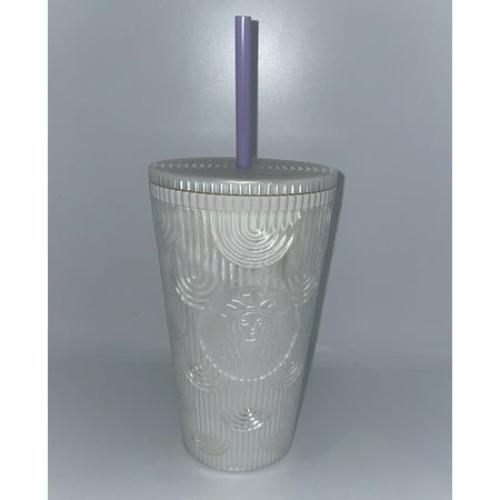 Starbucks 2023 Spring Pearl white 16oz Mermaid tumbler