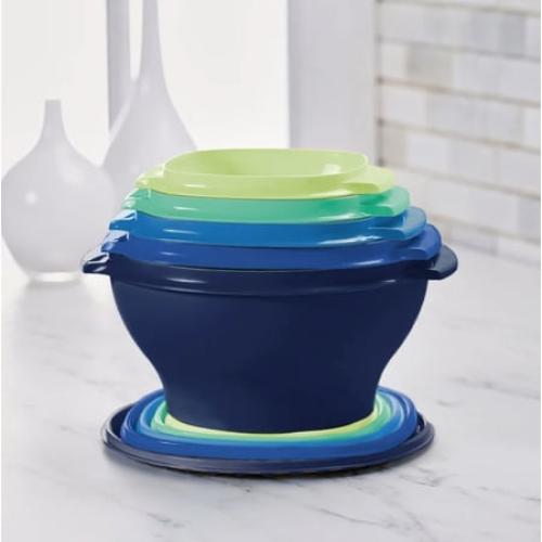 Tupperware Heritage 16 Container Set (Blue)