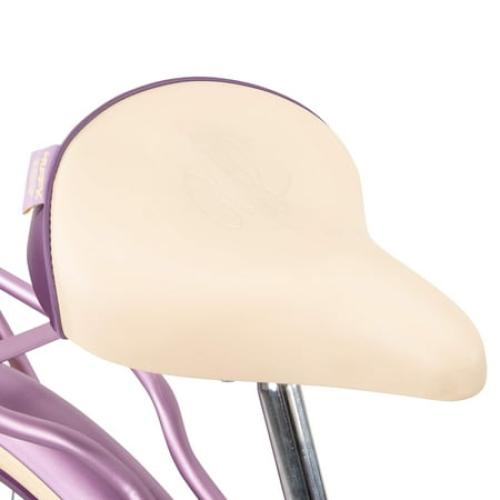 Huffy 24 Nel Lusso Girls' Cruiser Bike, Purple Satin, Age 12  Years ⚠️MISSING PEDALS AND BASKET⚠️