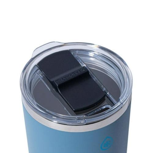 ThermoFlask Stainless Steel Insulated Coffee Mug Set, 2 Pack (Blue/Black)