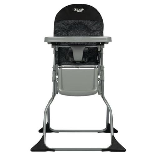 Cosco Kids Simple Fold High Chair, Noir Dot