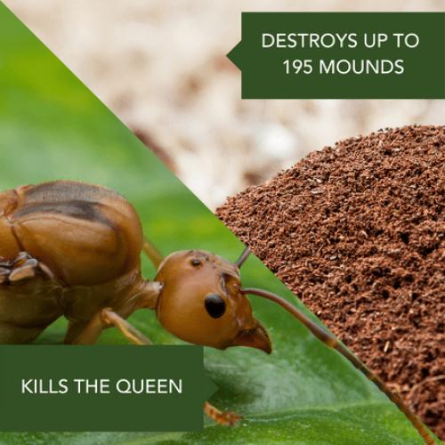 Size 1.5Lbs BioAdvanced Fire Ant Killer Dust Insecticide, Kills The Queen & Destroys The Mound, 1.5-Pounds