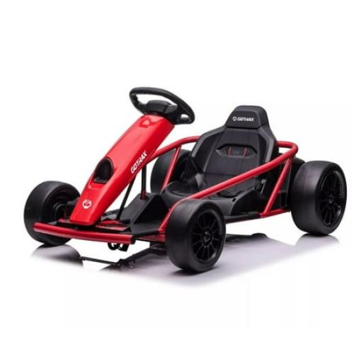 GOTRAX Drift Go Kart for Kids, Steel Frame, Up to 8 MPH, 120 lbs Weight Capacity