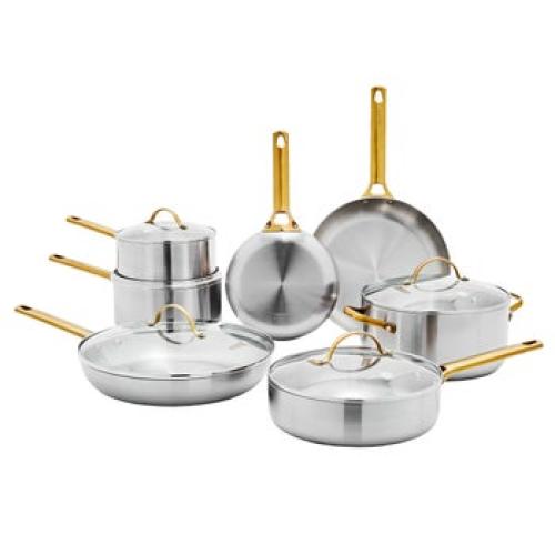 GreenPan Reserve Stainless Steel 12-piece Cookware Set